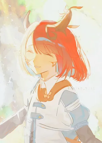 温かい光と、角持つ笑顔