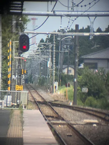 風情あふれる鉄路