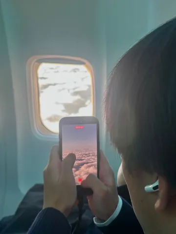 空撮を記録する旅人