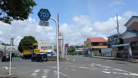 夏の日の二宮町