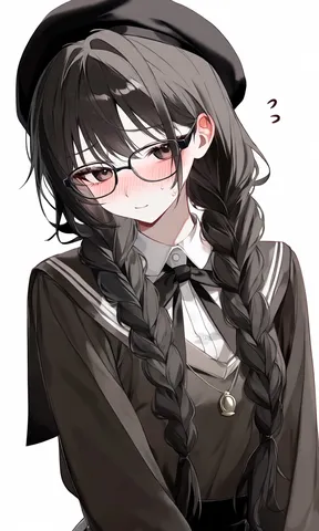 アンニュイな視線にドキッ