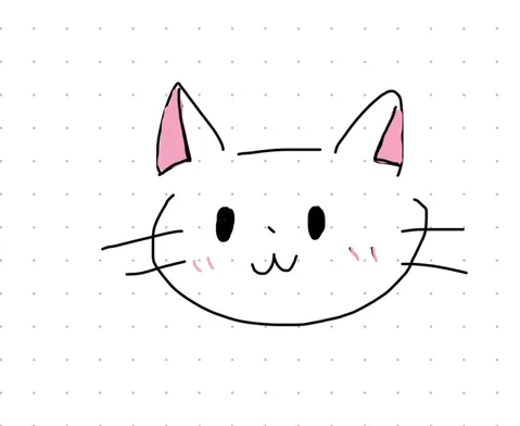 ほっこり耳とほほの微笑み
