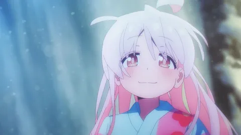夢の中のような、儚げな微笑み