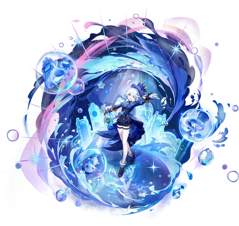 水と光が織りなす幻想世界