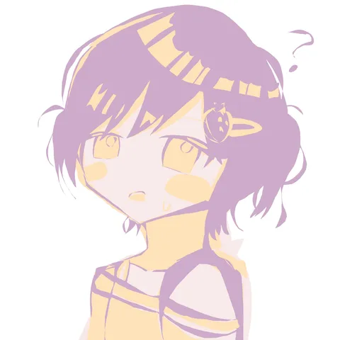 柔らかな光と謎の表情