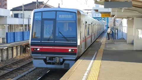プラットホームの日常風景