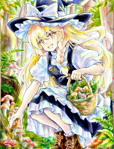森の光を運ぶ魔女