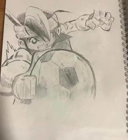 ボールは友達！ドリブル特訓中