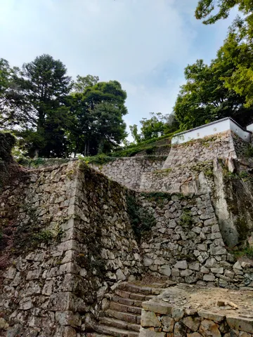 石積みの道、古の佇まい