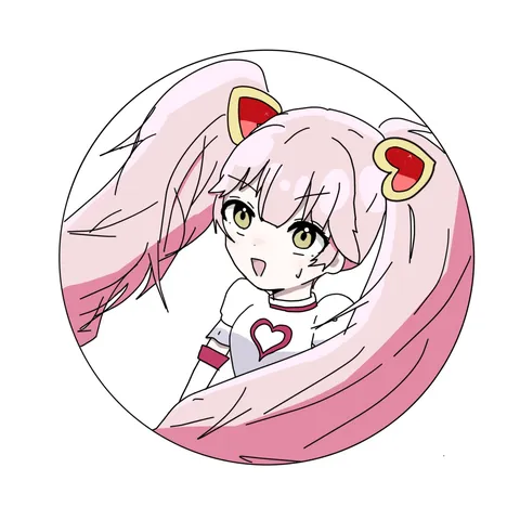 キュートなツインテールが魅力的