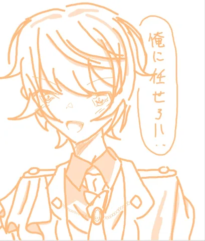 任せろ感が光る制服姿