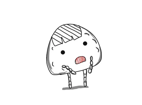 おにぎりの決意表明？