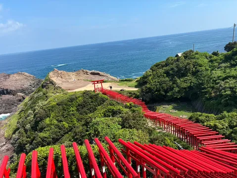 絶景へと続く千本鳥居