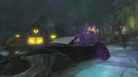 夜を駆ける黒い翼
