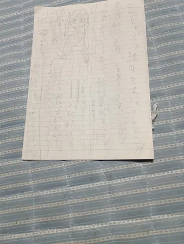 鉛筆の風景と物語の気配