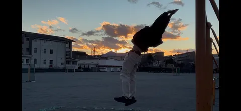 重力無視の夕暮れ
