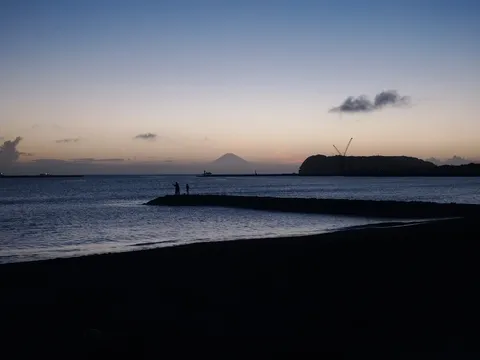 静寂の海、釣れるかな？