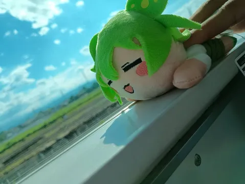 車窓の旅、ぷちっ子と。