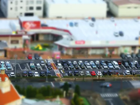 ミニチュア世界の日常風景