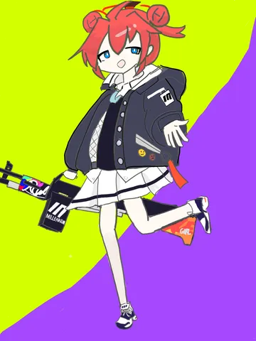 ネオンを走る一瞬