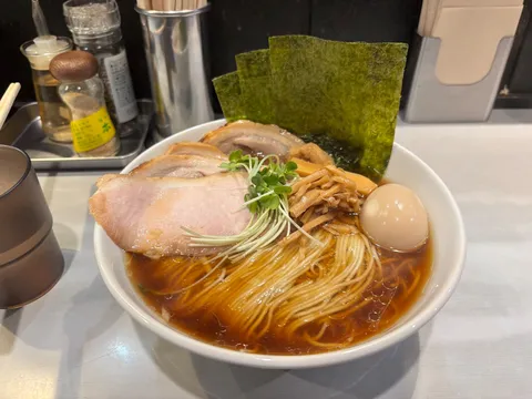 芳醇な一杯、至福のラーメン