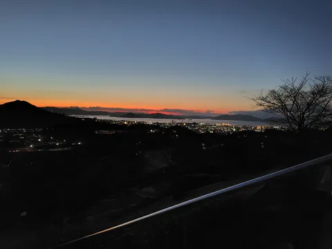 夜景と夕焼け、欲張りセット