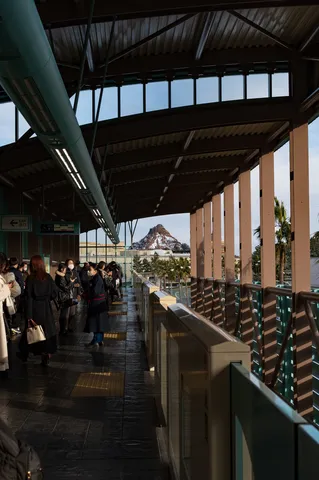 あの山の、いつもの景色