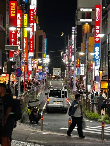 ネオンの迷宮、月影の誘い