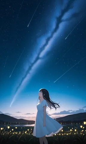 夢幻の星降る夜