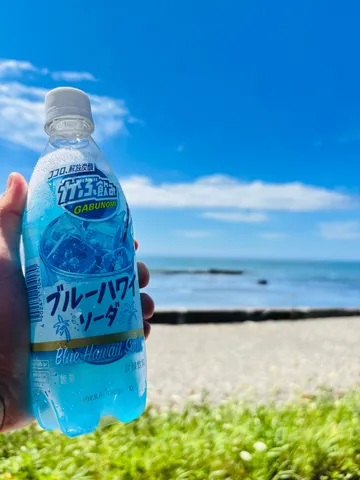 青い空と青い海、そして懐かしの甘い誘惑