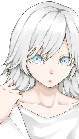 澄んだ瞳の人物像
