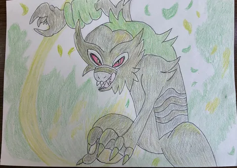 森を睨む獣の迫力
