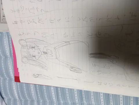 子供の落書きと日記