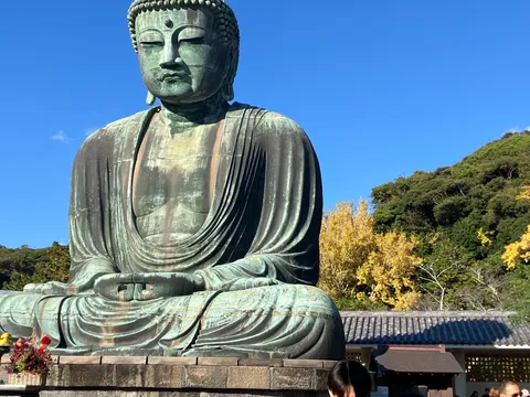 悠久の時を刻む、大仏の威容
