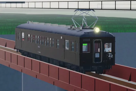 レトロ列車、旅情を誘う