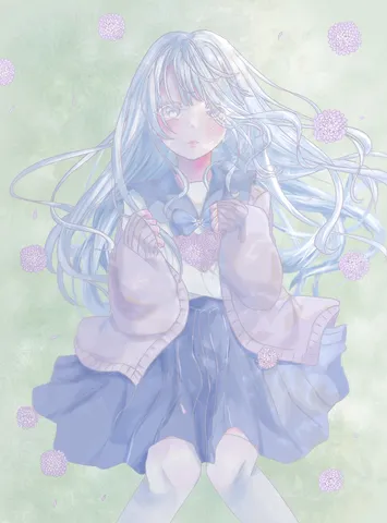 淡く儚い、夢の中のような少女