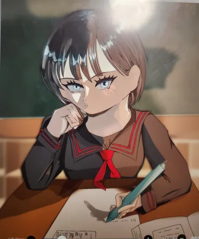 机に向かう静かな時間