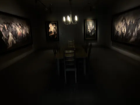 深淵なる絵画と食卓の静寂