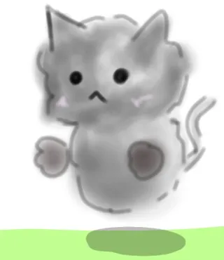ふわりと跳ねる小さな影