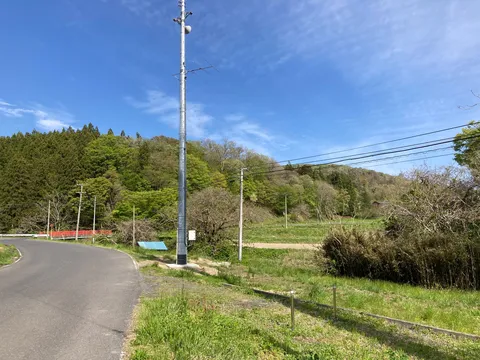 静かな空と道の記憶
