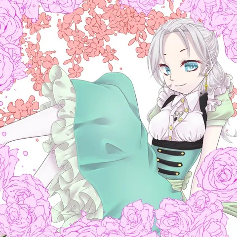 花の中でひらく物語