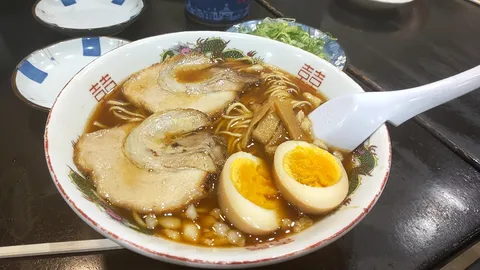 チャーシューと半熟卵の誘惑