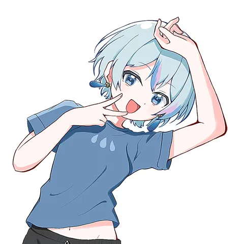 軽やかなポーズと弾ける笑顔
