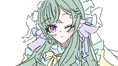 透明感あふれる魔法少女
