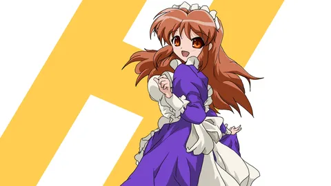 メイドさんの華麗なるターン