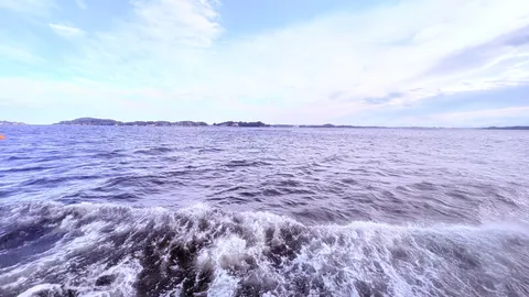 波と空の静かなハーモニー