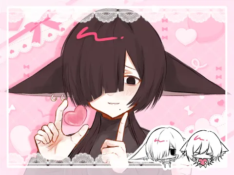 ピンクの世界で指を鳴らす