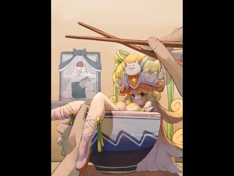 カオスな食事風景？