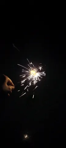暗闇に咲く小さな光花