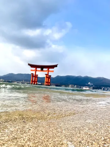 水面を染める朱の夢
